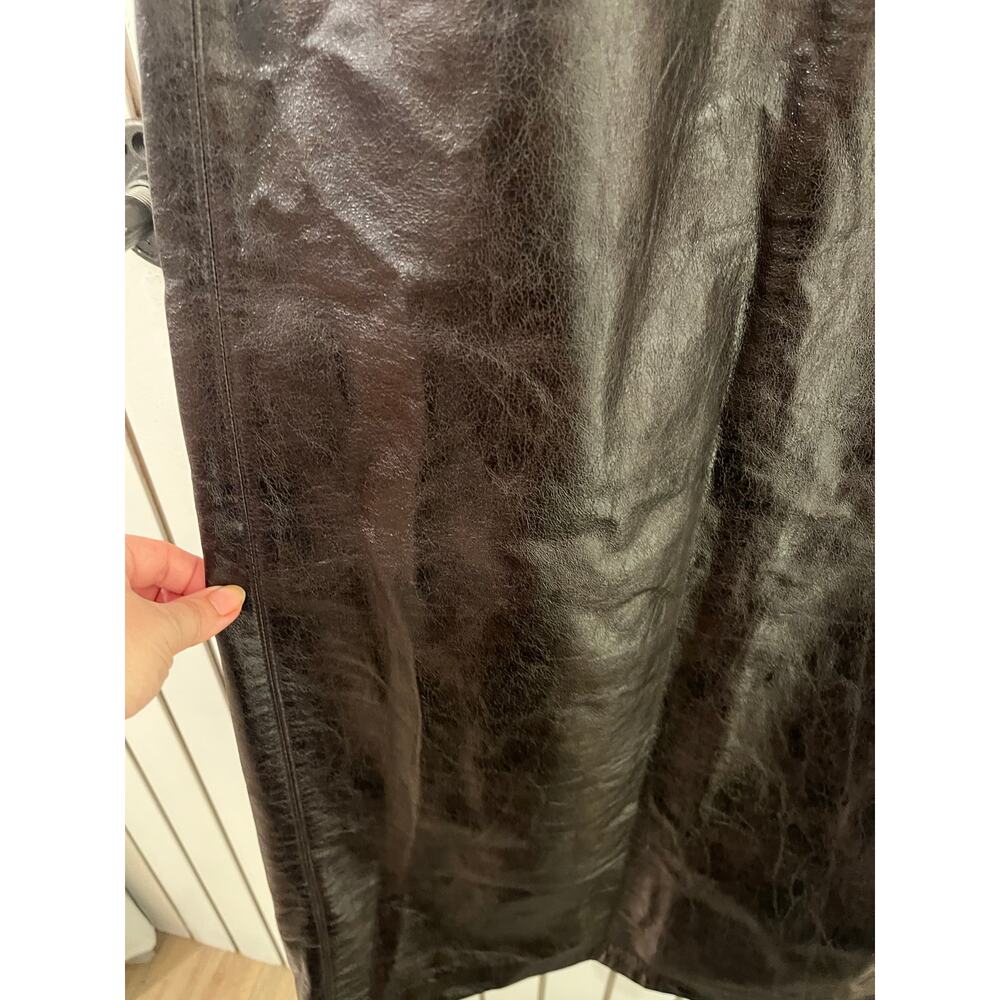 Urban Revivo Faux Leather Skirt - Picture 5 of 7
